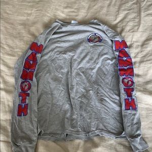 Mammoth mountain long sleeve tee